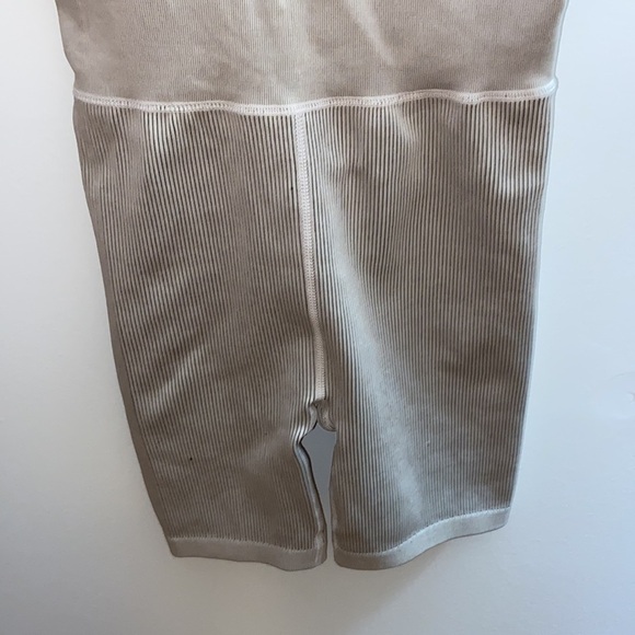 Calvin Klein Performance thick rib scoop neck sleeveless strappy unitard, M, NWT - Picture 5 of 11